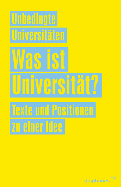 Friedrich Schleiermacher: Gelegentliche Gedanken über Universitäten in deutschem Sinn
